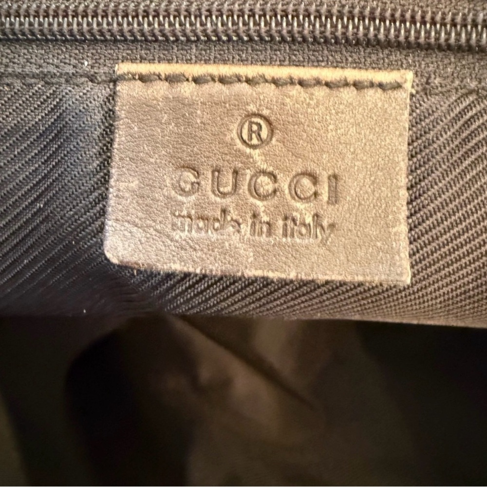 Gucci Beige Brown GG Canvas Tote - Picture 3 of 11